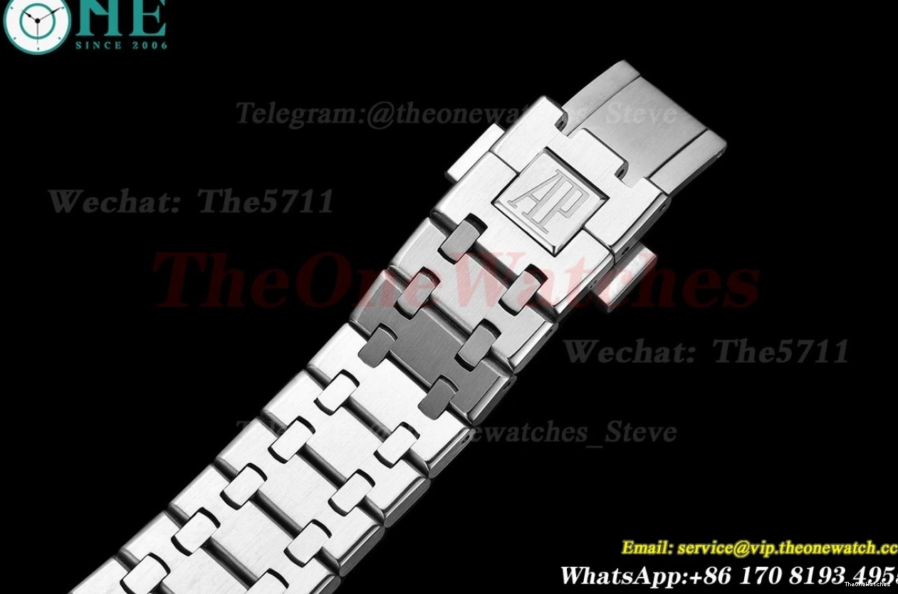 41mm Royal Oak 15400 GDF White SS MY8215 Dial SS 1231